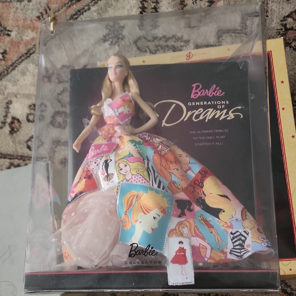 Barbie Collector Doll with Colorful Dress